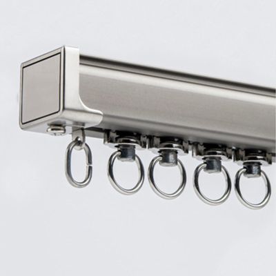 Heavy-Duty Ceiling Curtain Track, Wall-Mountable, 1–5 m