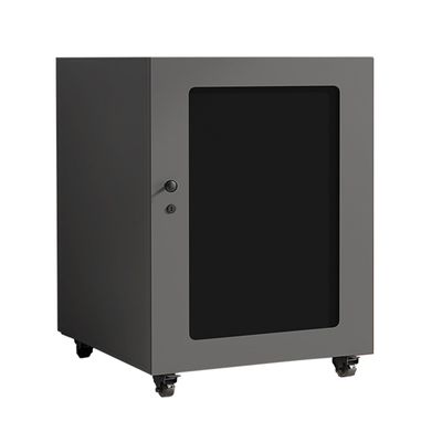 Storage Cabinet with Internal Ventilation and Universal Wheels, Gray, 59 x 60 x 63 cm