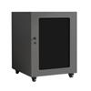 Storage Cabinet with Internal Ventilation and Universal Wheels, Gray, 59 x 60 x 63 cm view 1