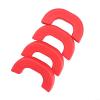 CWOQOCW Red Silicone Pot Holder Set view 2