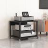 Mid-Century Modern Game Console Stand, DVD Shelf & AV Rack, 50 x 40 x 45 cm view 1