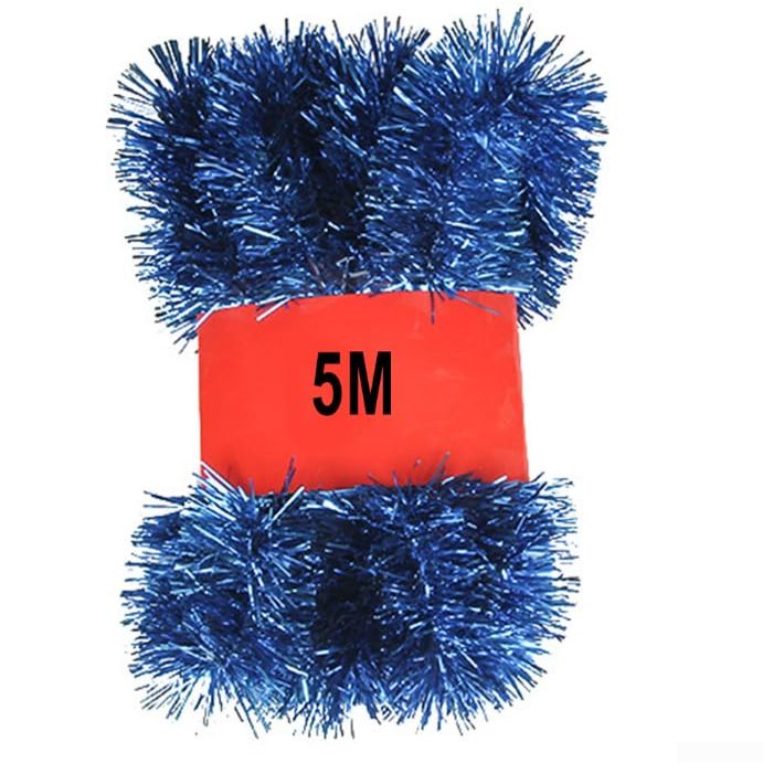 Hosrivae 5m Blue Christmas Garland