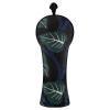 Golf Club Headcovers with Green Leaves for Drivers, Hybrids, and Fairway Woods view 2