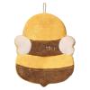 Funny Hand Towel, Super Absorbent Coral Fleece Puff view 1