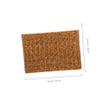Brown Rectangular Plastic Storage Basket for Christmas Events view 2