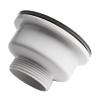 Lapiglo Silver Stainless Steel Drain Strainer, 90 mm Flange, Fits Standard Kitchen Basket Drain Set, 70–80 mm Opening view 3