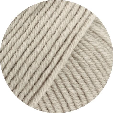 LANA GROSSA Meilenweit Superbig | 100% Extra-Fine Merino Wool Yarn | Machine-Washable, Non-Felting | 50g, 80m | Color 51