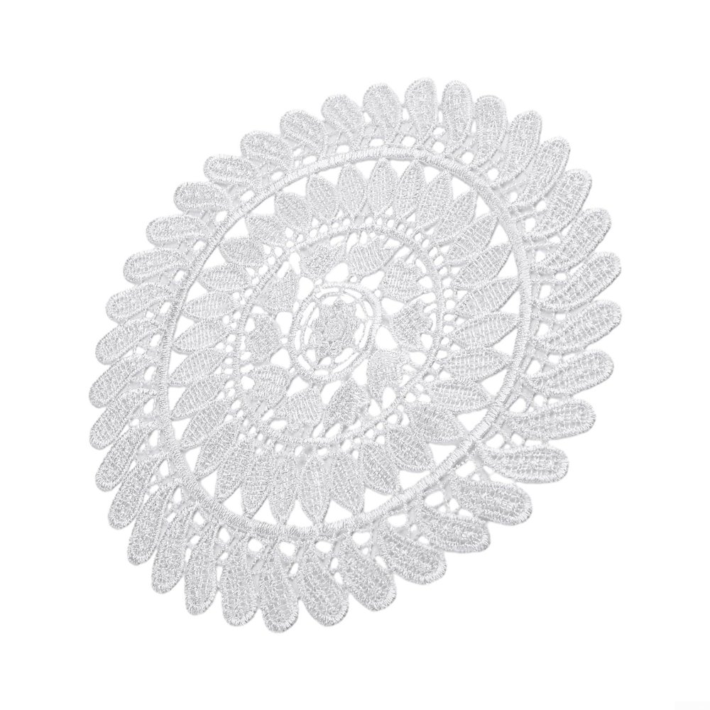 Zeroupshop Handmade Crochet Lace Coasters