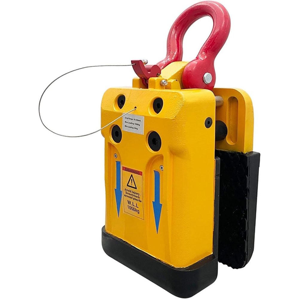 Granite Slab Lifting Clamp with Rubberized Jaws