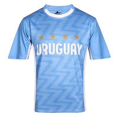 2026 Football Cup T-Shirt for Fans of 48 National Teams, Uruguay, Size L