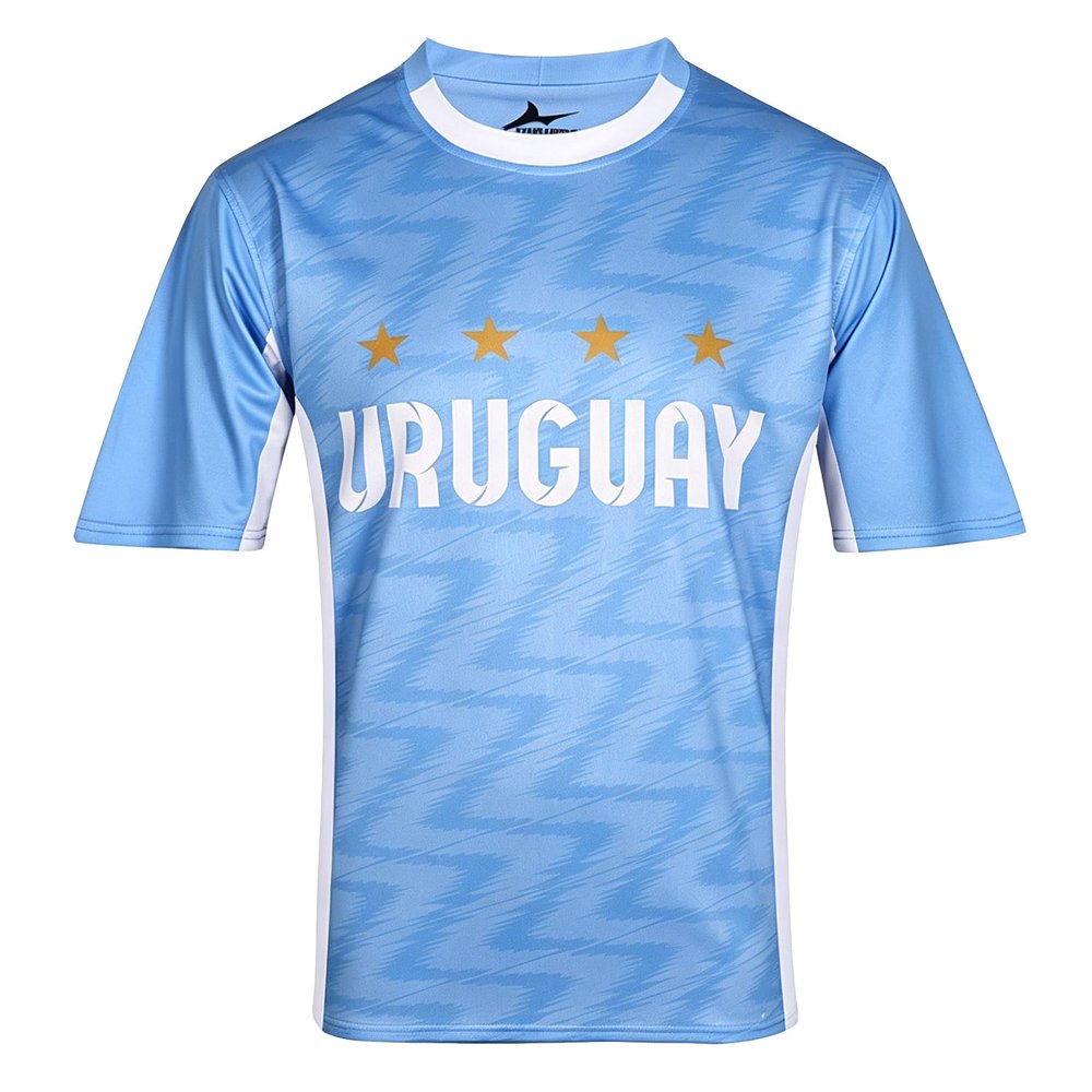 2026 Football Cup T-Shirt for Fans of 48 National Teams, Uruguay, Size L