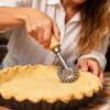 Dough Cutter Wheel with Wooden Handle view 3