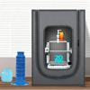 Fafeicy 3D Printer Enclosure, Fire-Retardant, Dustproof, Splash-Resistant Cover with Clear PVC Window, for 25.59 x 21.65 x 29.53 in Large Printers view 4