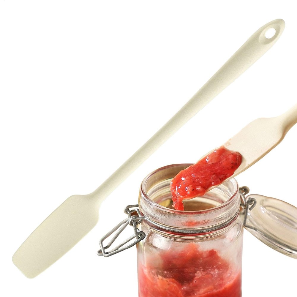 Silicone Glass Spatula with Long Handle