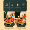 AstraLoom Small Portable Stainless Steel Charcoal Hot Pot, Gold view 2
