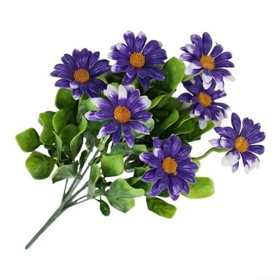 Artificial Daisy Bouquet, Purple