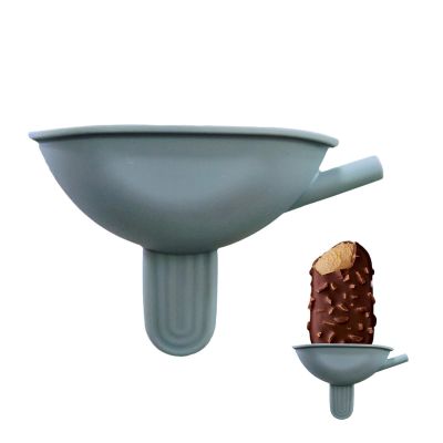 Kids' Reusable Silicone Drip Holder with Straw