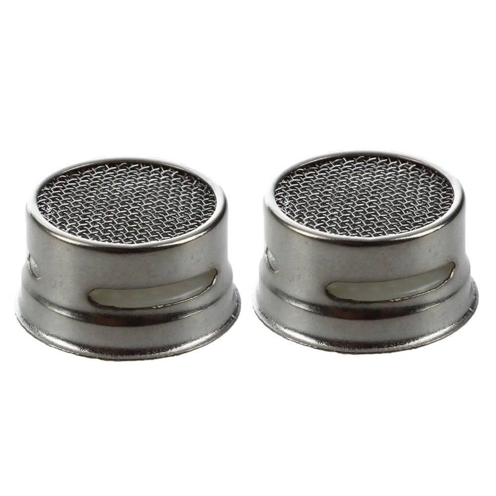 Frahou 2X Kitchen/Bath Faucet Sprayer Filter - Silver