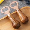Stainless Steel Beer Bottle Opener with Acacia Wood Handle view 4