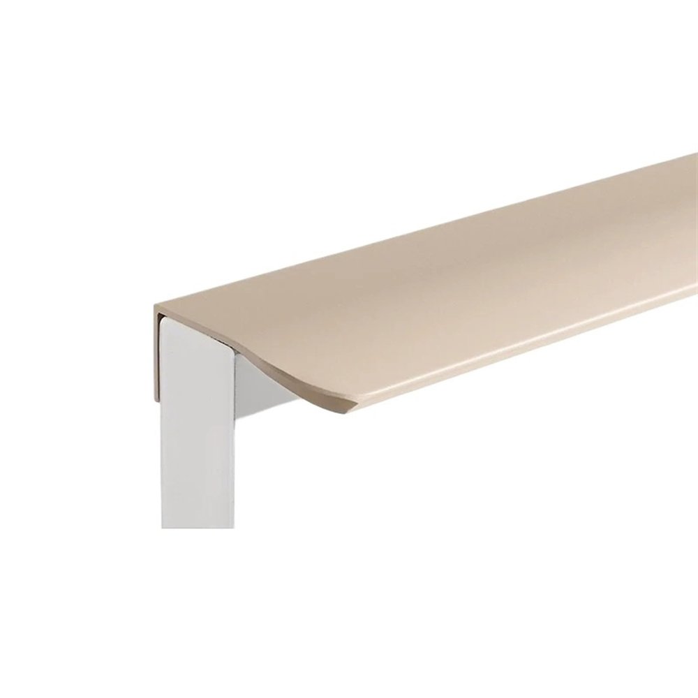 YTBHSHXZ Aluminum Alloy Drawer Pulls, Cashmere Gray Arc, 96 mm