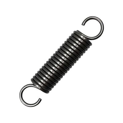 2-Pack Extension Springs with Hooks, 1.8 mm Wire Diameter, 10 mm Outer Diameter, 200 mm Length