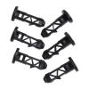 EXTRWORY 67 mm x 31 mm Black Plastic Hinge Pins for Trash Can Lids (3 Pairs) view 1
