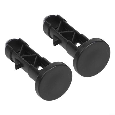 EXTRWORY 67 mm x 31 mm Black Plastic Hinge Pins for Trash Can Lids (1 Pair)