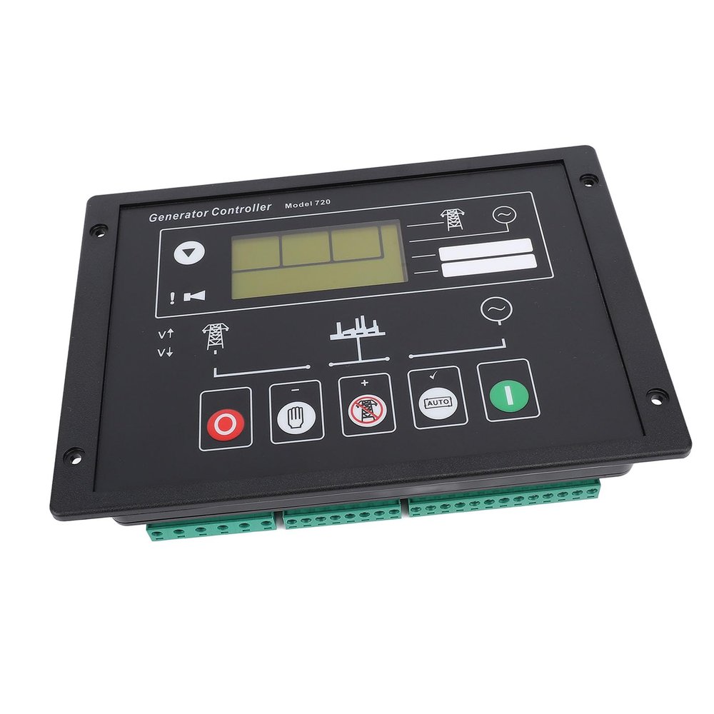 Haofy Generator Auto-Start Control Panel, Automatic Utility Monitoring, Remote Start, Low-Oil-Pressure Alarm, Surge Protection, 50–333 V, 0.93 lb