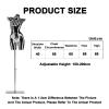 Adjustable Female Mannequin Torso Display Stand, 150–200 cm view 2