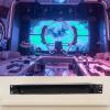 BildeeMait 1U Rack-Mount 31-Band Graphic Equalizer for Dual-Channel DSP Audio Processing with Noise Reduction, XLR/TRS, Home KTV view 2
