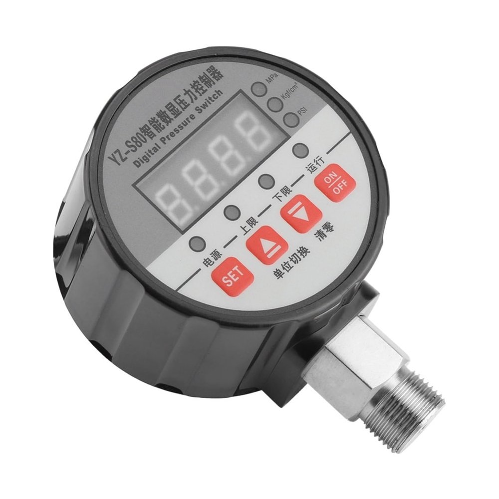 0.2 MPa Digital LED Pressure Controller, 20 V, 0.5% FS Accuracy