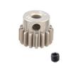 WUDCW 13T–18T Metal Pinion Gear for 1/10 RC Car (M0.6, 16T, 3.175 mm) view 2