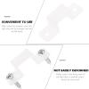 Halloween LED Light Clips, 14 mm Silicone, 100-Piece Set with Screws view 3