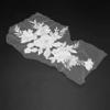 Frahou 2X Pearl Hot Drill Lace Bridal Flower Embroidery Patches view 2