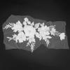 Frahou 2X Pearl Hot Drill Lace Bridal Flower Embroidery Patches view 3