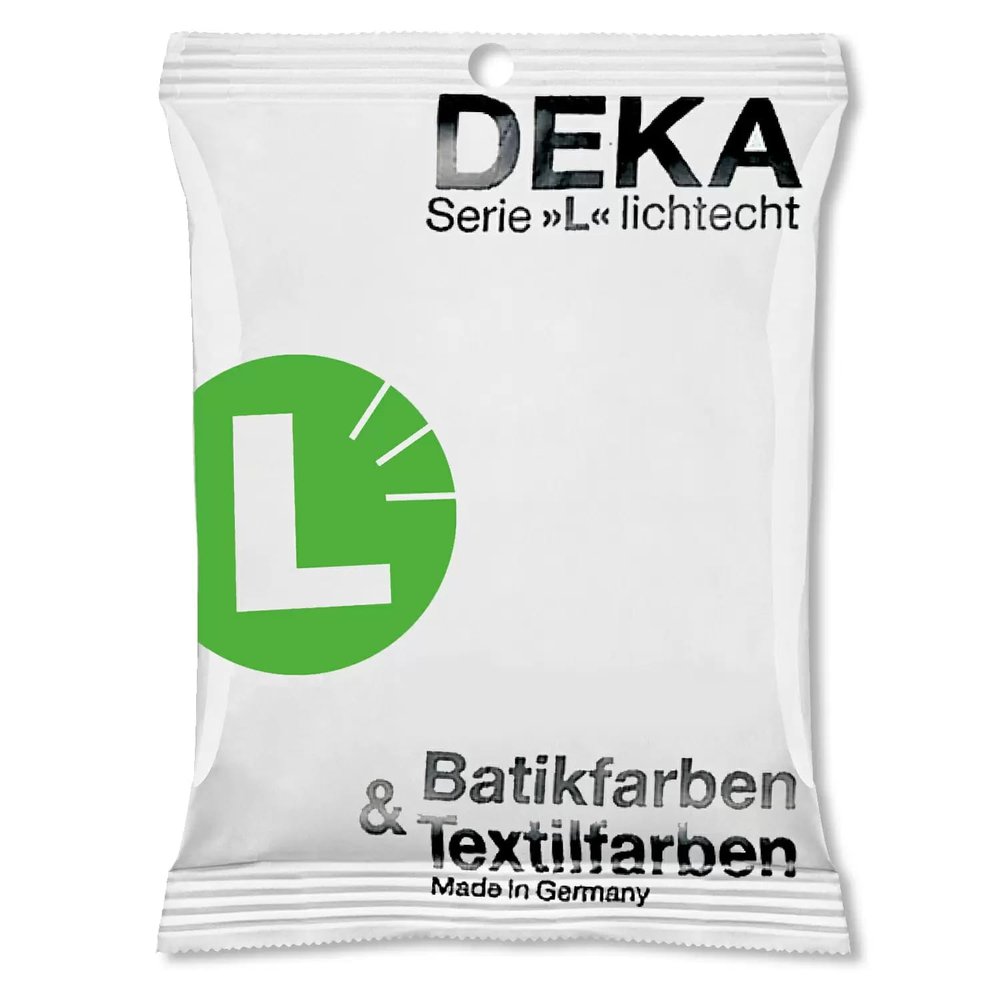 CREATIV DISCOUNT Deka Fabric Dye, Batik Colors, Series L, Lightfast, 10g (Gift Green)