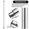 AYCDL Home-Friendly Stripper Pole for Indoor Use, Permanent Fixed Dance Pole with Screws, 2.5-2.9 m, Removable Steel Dance Pole view 3