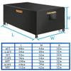 Pool Table Cover, Waterproof 600D Oxford Protection with Elastic Cord and Buckles view 2