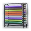 Rolling Fabric Rack, 170.2 cm, with 12 Rods view 1