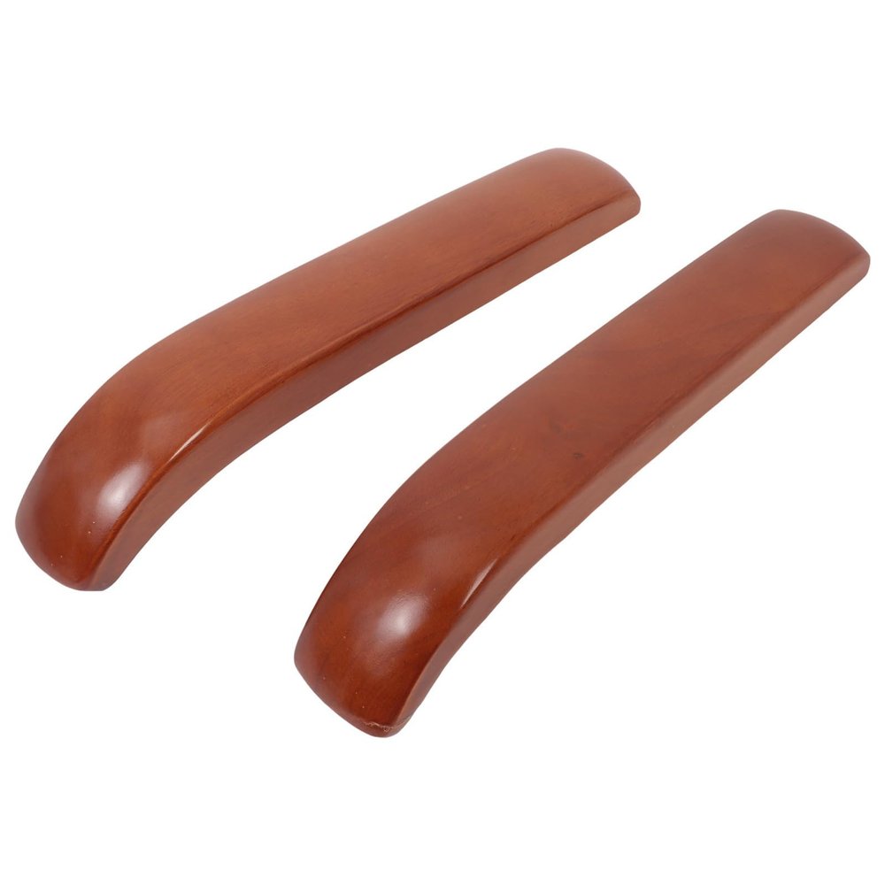 Amosfun Solid Wood Armrests for Office Chairs, 1 Pair with Mounting
