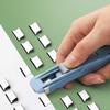 Portable Push-Clip Stapler with Transparent Housing view 2