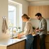 Kitchen Towel Clips | Wall Mount, Retractable, 60 cm | Dish Towel Hooks view 2