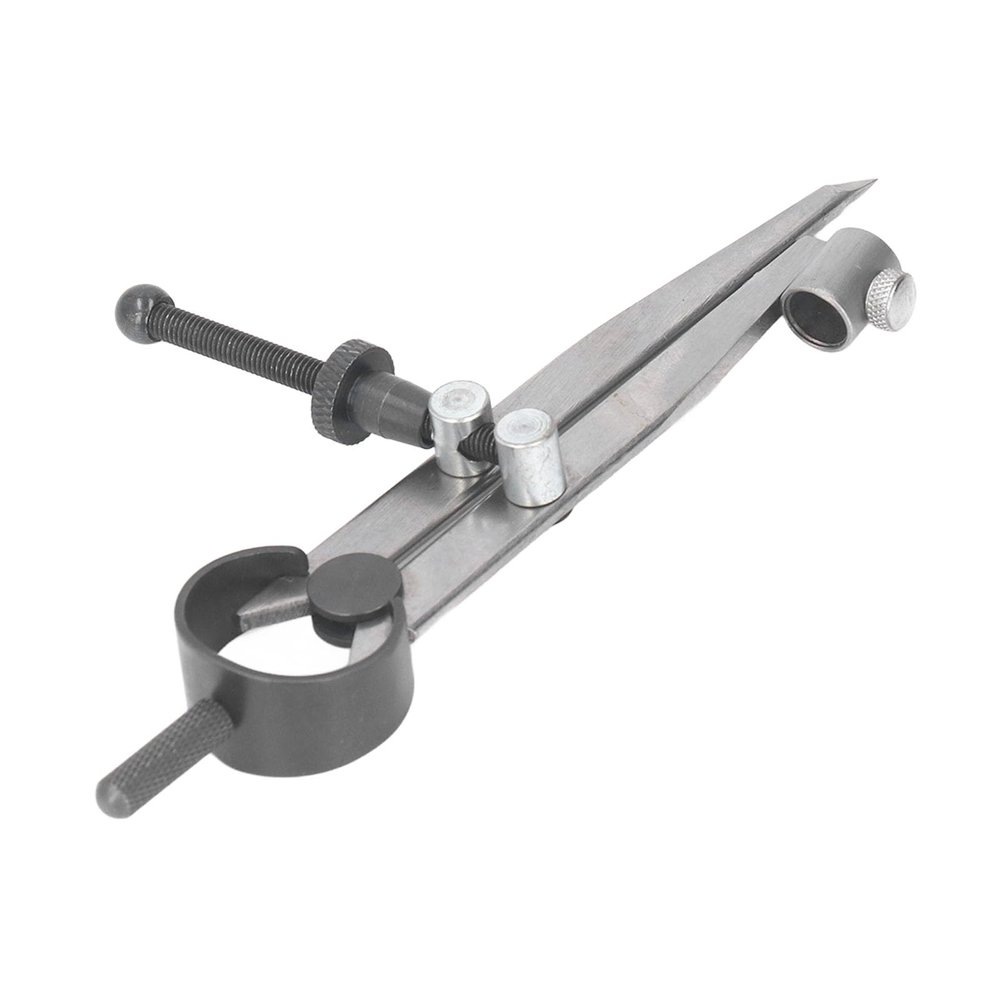 Aramox 150 mm Carbon Steel Spring Divider with Flat Legs