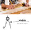 Aramox 150 mm Carbon Steel Spring Divider with Flat Legs view 2