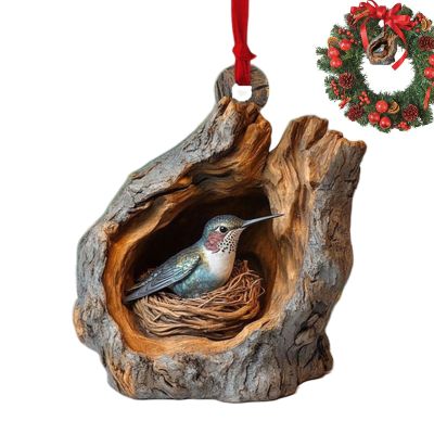 Acrylic Animal Ornaments - Flat Christmas Decoration Set