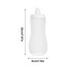 Generic Salad Dressing Bottle - Leak-Proof Refillable Container for Honey Squeeze Bottle | Dispenser Bottle for Home Cooking, Restaurant, Travel, Picnic, Salad Dressings, Mustard, Ketchup view 4