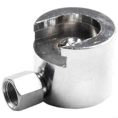 Push-On Grease Coupler, Hex Female Thread, 16 mm/22 mm, for Automotive and Industrial Grease Systems (22 mm)
