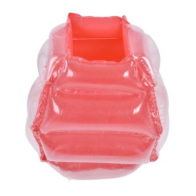 Riuulity Premium Inflatable Bubble Ball, Portable, PVC, Red