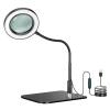 Professional Magnifying Lamp with 17.7-Inch Flexible Neck and Stable Base view 1