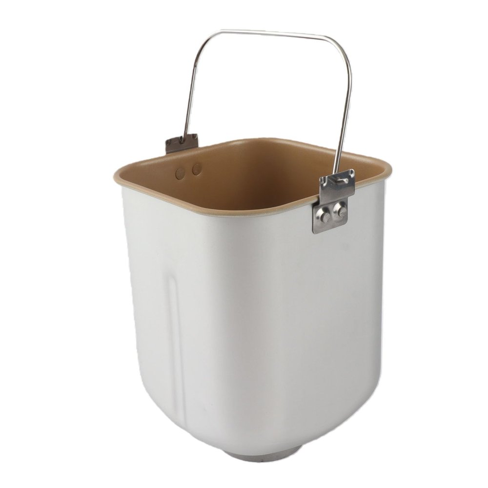 Annadue Bread Machine Pan with Paddles, Nonstick Aluminum Replacement Inner Bucket